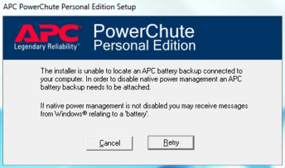 Как установить powerchute на windows 10